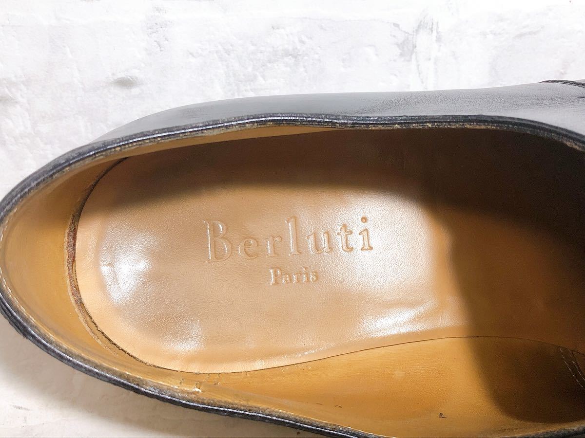 シューズキーパー付【美品】Berluti ベルルッティ 最高級 Uチップ