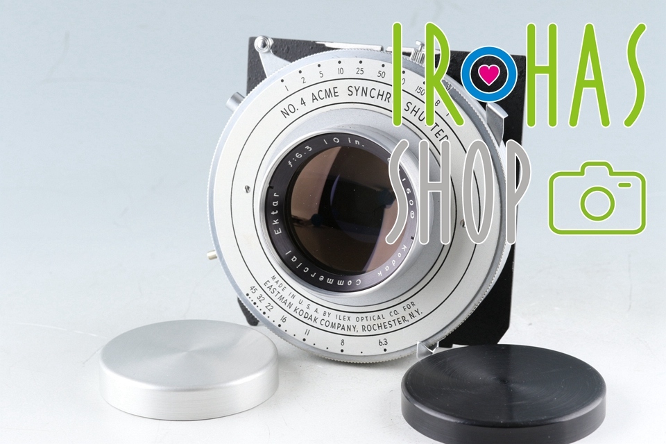 Kodak Commercial Ektar 10in. F/6.3 Lens #44509B6