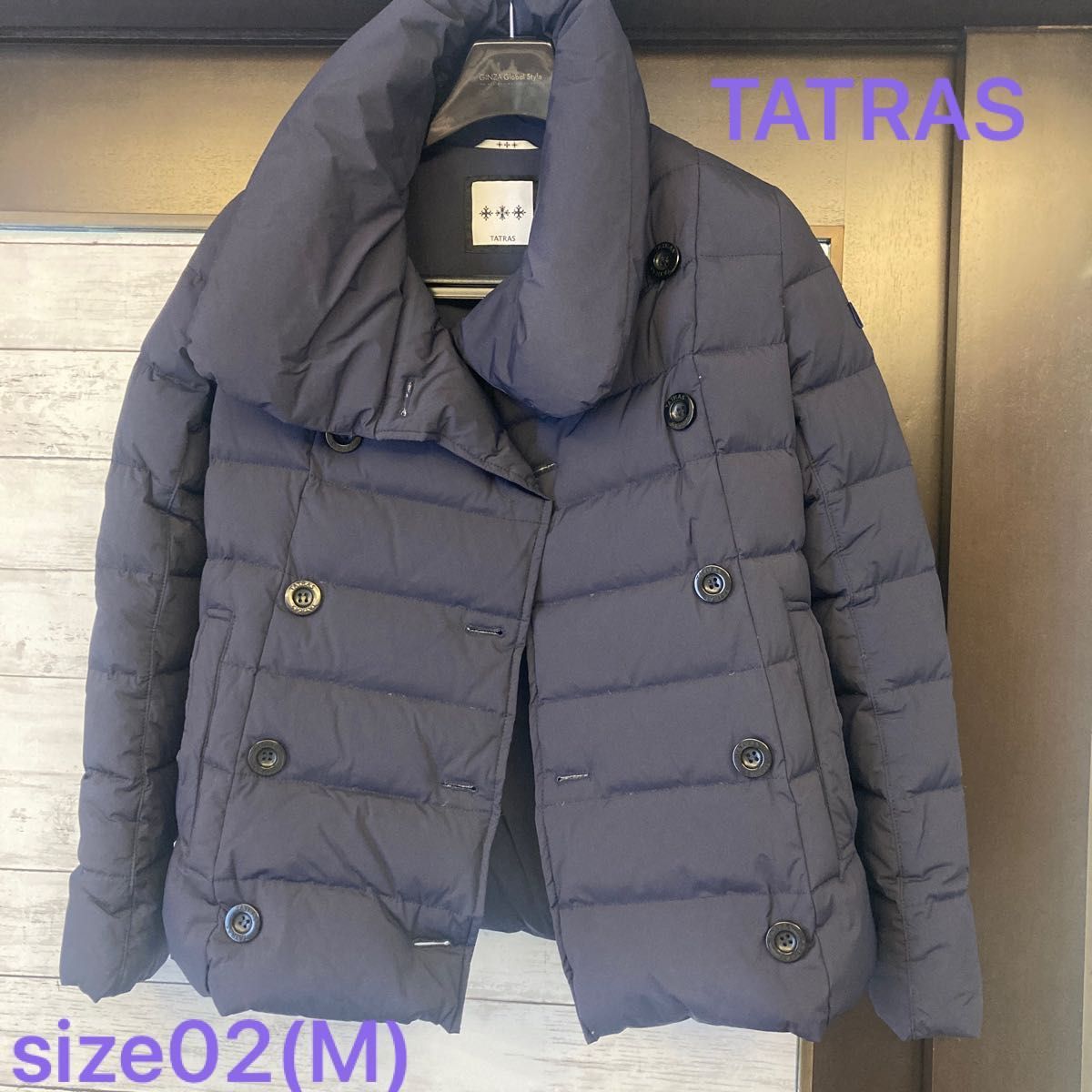 新品 TATRAS タトラス SHAMAL ダウンジャケット ネイビー 3-