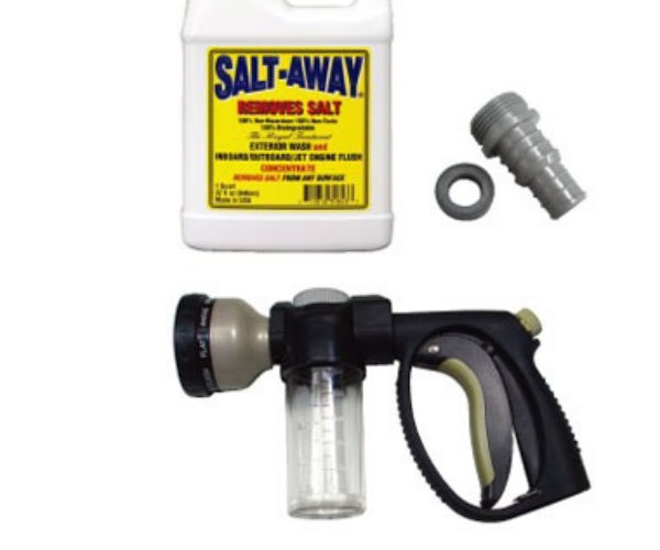 送料無料　SALT AWAY　ソルトアウェイ　原液946ml＋ブラスタープロ＋ホースアダプター　塩害腐食防止剤　シャワーヘッドパッケージ（１０）