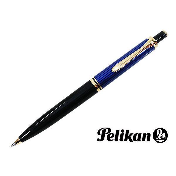  пеликан шариковая ручка Hsu be полоса K400 синий . Япония стандартный товар 
