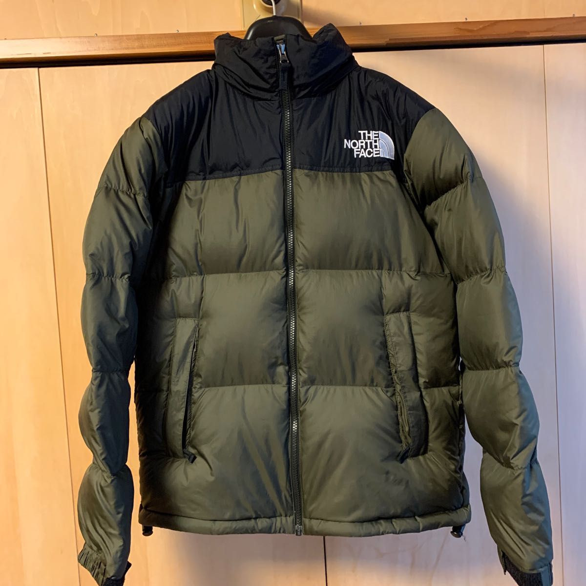 THE NORTH FACE ノースフェイス ヌプシ ダウン カーキ M