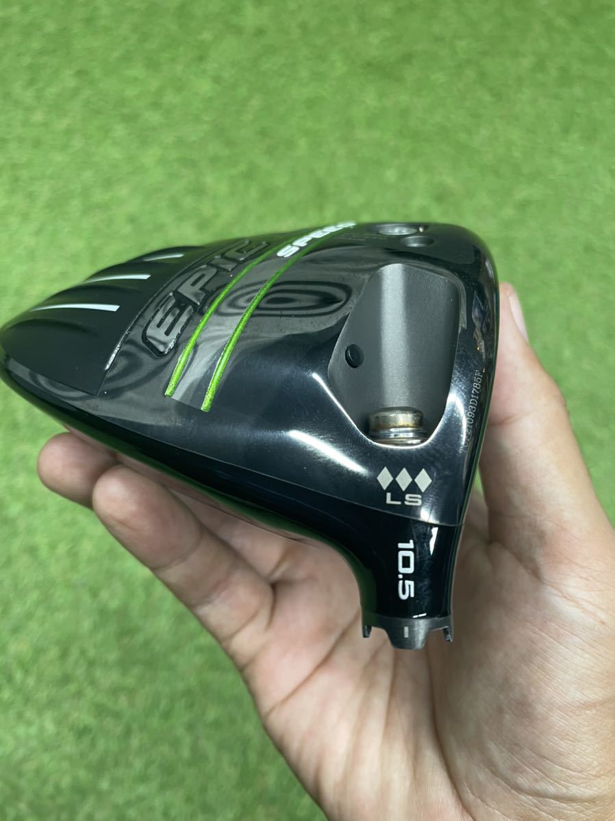 PGAツアー支給 キャロウェイ エピックスピード トリプルダイヤLS 10.5