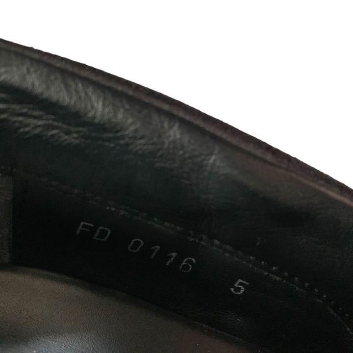 LOUIS VUITTON ルイヴィトン FD0116 エピ スリッポン レザー