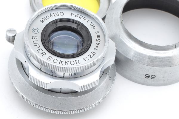 superROKKOR-L 85mmF2.8フード付き-