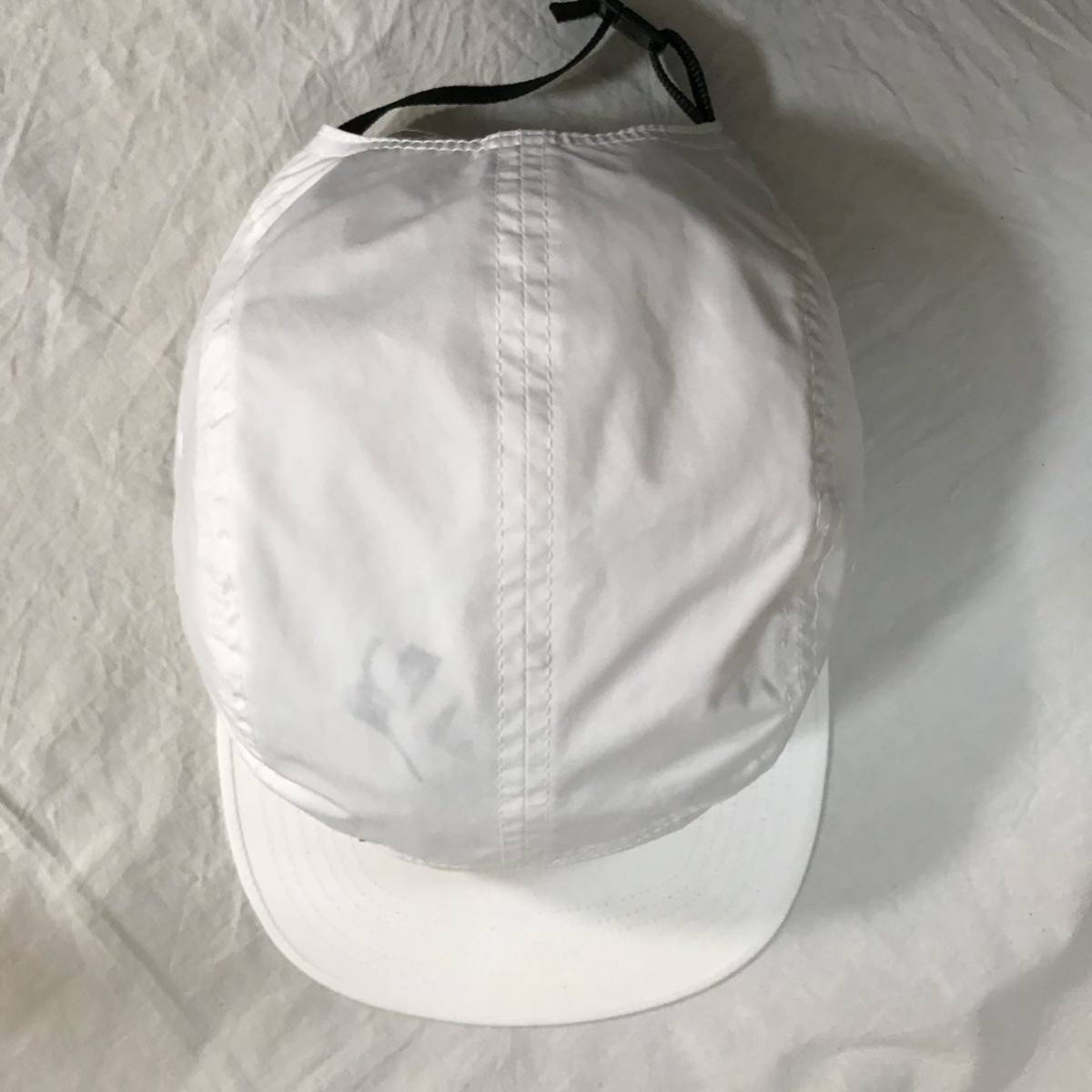 supreme made in usa cap box logoシュプリーム パネル ジェット キャップ 帽子 ハット ボックス ロゴ ホワイト メタル ワッペン プレート_画像4