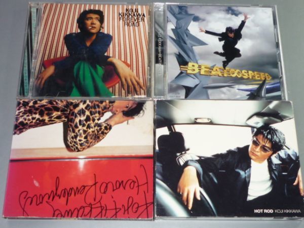 CD 吉川晃司 アルバム4枚セット FOREVER ROAD/BEAT∞SPEED/HEROIC Rendezvous/HOT ROD_画像1