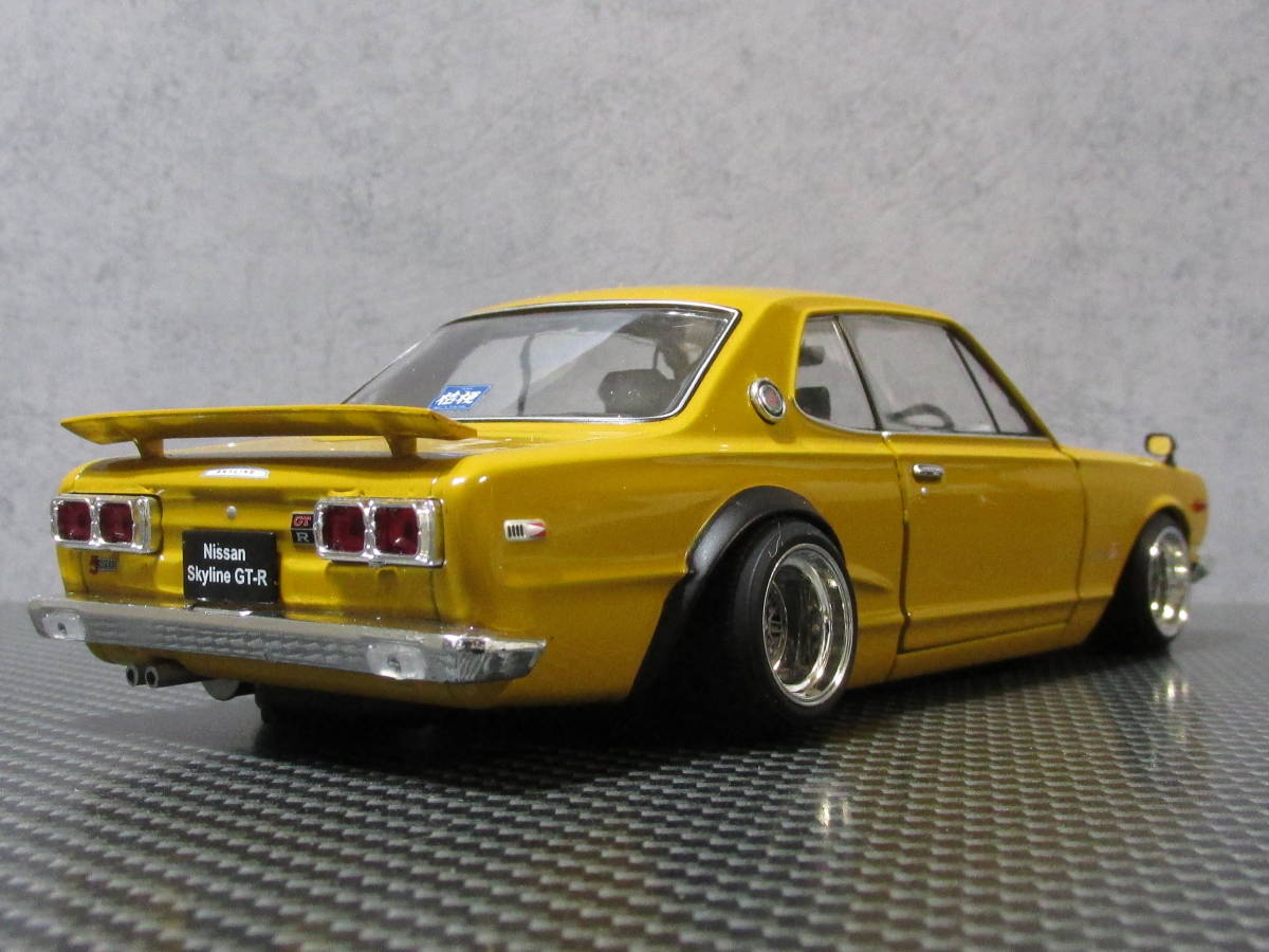 100%新品SALE Hachette 1/24 日産 スカイラインGT-R ケンメリ カスタム