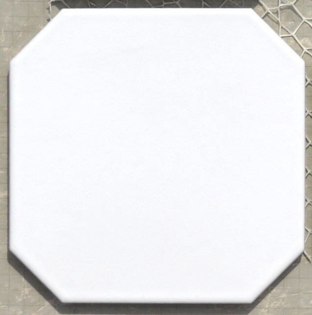 《簡単施工・欧米輸出製品》デザインタイル 八角形 [10シート一括販売]_１ピース ： 表面 ／ 拡大