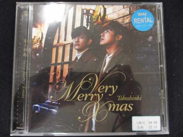 r63♯レンタル版CDS Very Merry Xmas/東方神起_画像1