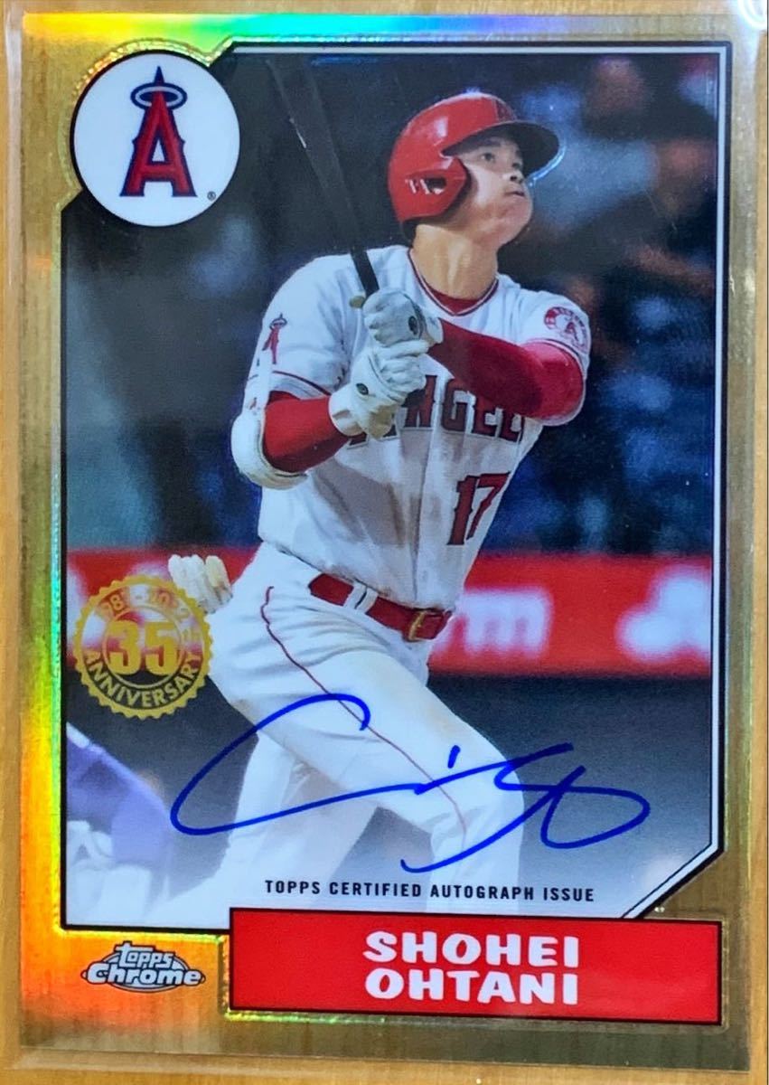 大谷翔平 topps chrome 2022 カード エンゼルス