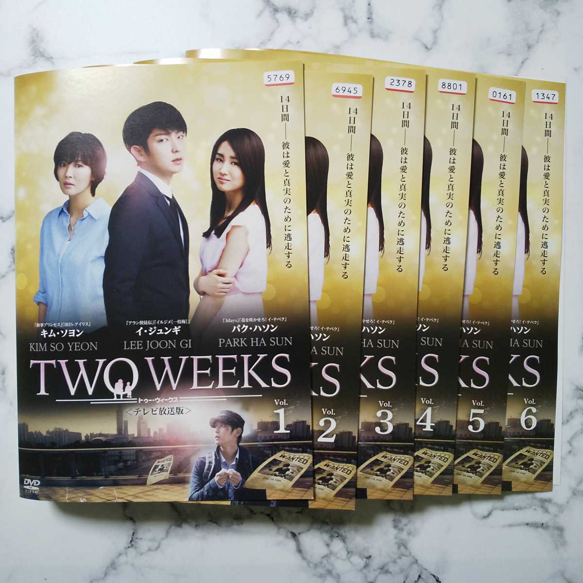 イ・ジュンギ『TWO WEEKSトゥー・ウィークス』レンタル落ちDVD★全巻★韓国ドラマ_画像3