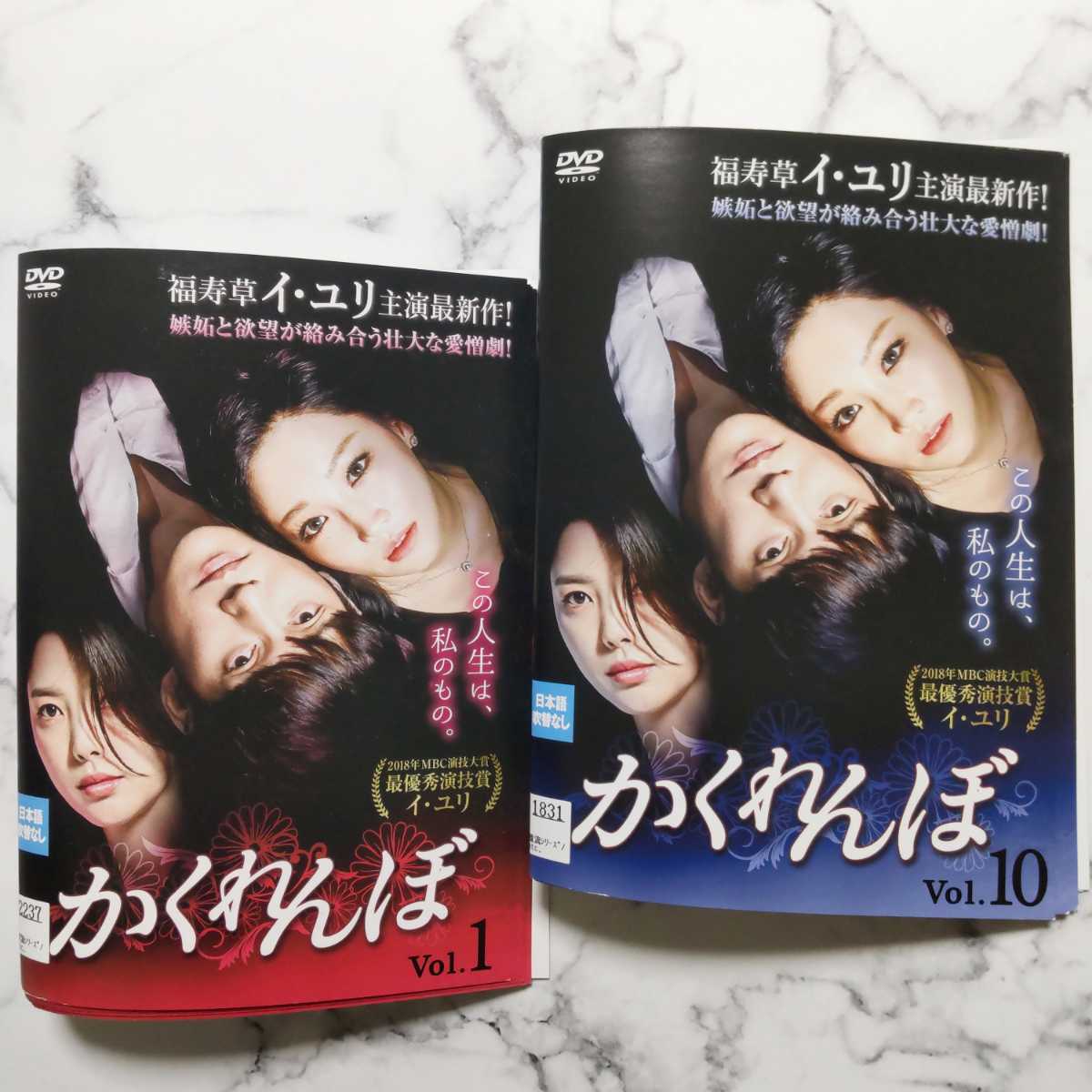 イ・ユリ★ソン・チャンウィ『かくれんぼ』レンタル落ちDVD★全巻★韓国ドラマ