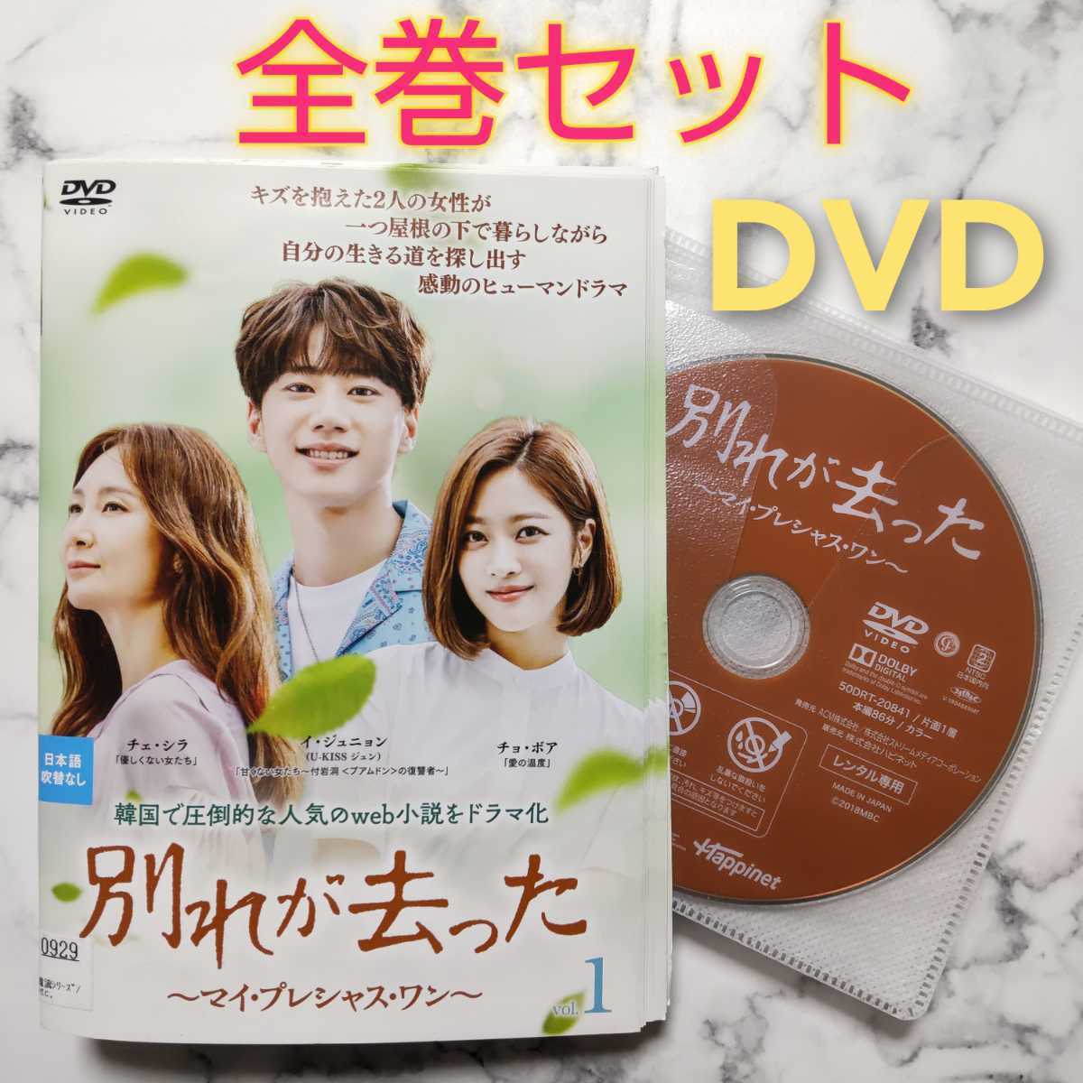 チェ・シラ★イ・ジュニョン★チョ・ボア『別れが去った～マイ・プレシャス・ワン～』レンタル落ちDVD★全巻★韓国ドラマ