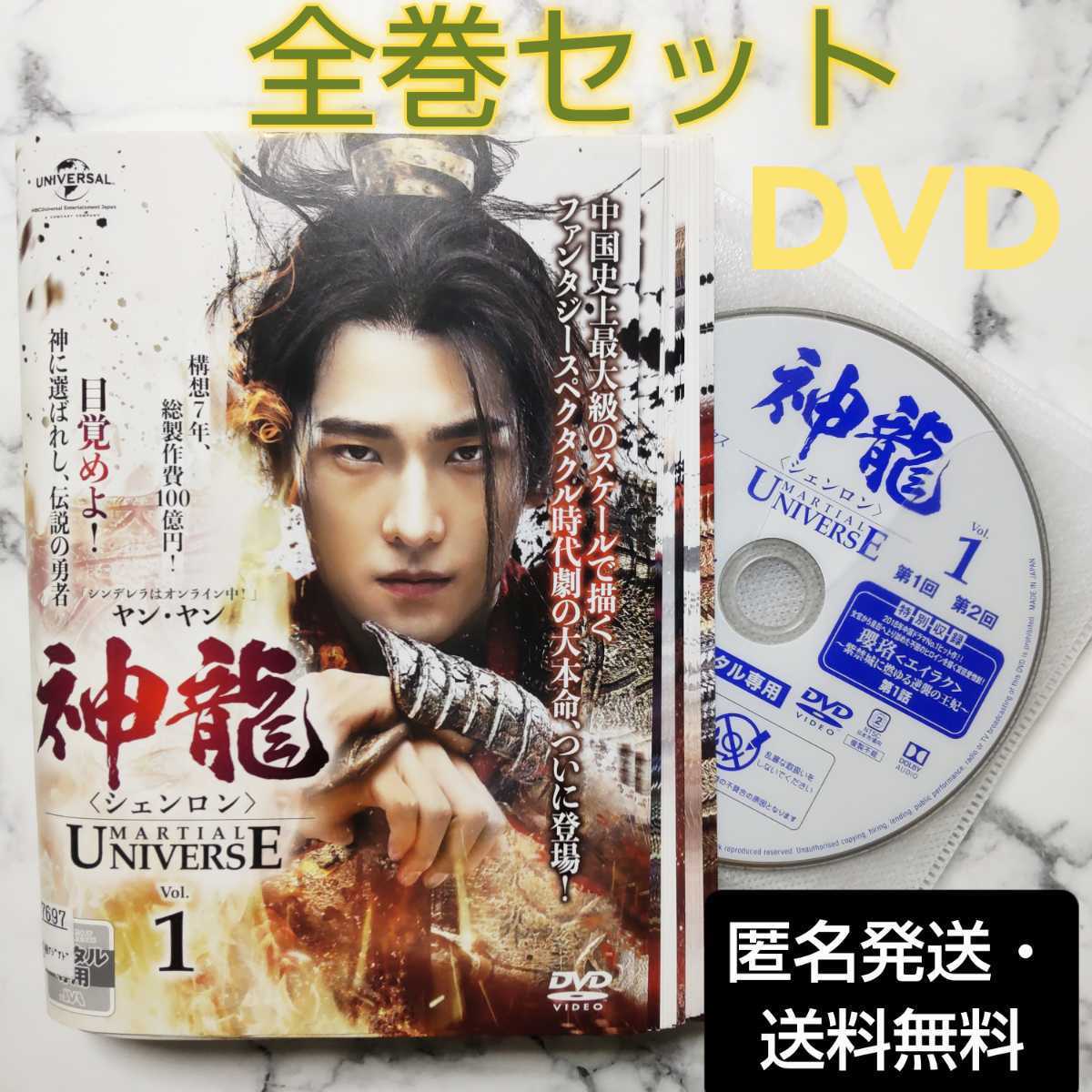 ヤン・ヤン★チャン・ティエンアイ★ウーズン『神龍(シェンロン) Martial Universe』レンタル落ちDVD★全巻★中国ドラマ