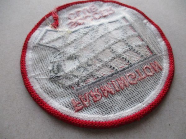 90s サッカーFARMINGTON SOCCER CLUB刺繍ワッペン/SOCCER ダVintageビンテージUSAパッチFOOTBALLアップリケpatch V142_画像6