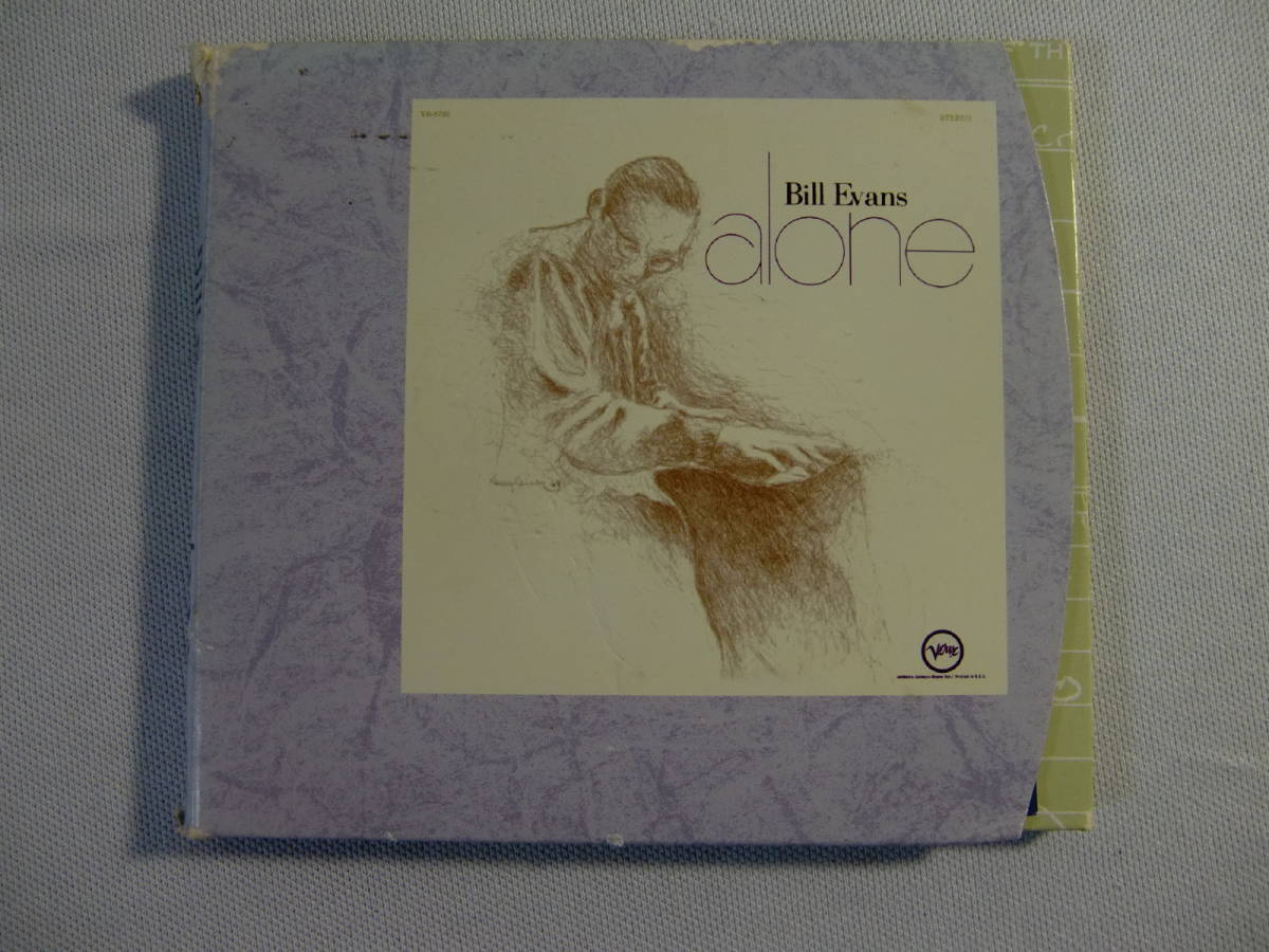 Bill Evans ビル・エヴァンス　 - Solo Piano - / Alone アローン - 96 KHz 24-bit Remater盤 - デジパック - _画像1