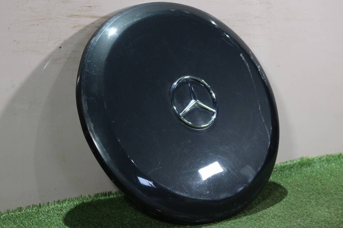 〈 быстрая доставка  возможно 〉 Mercedes-Benz  W463 G класс   оригинальный   задняя сторона  шина  крышка  ...  запасная деталь  для   черный   для замены 