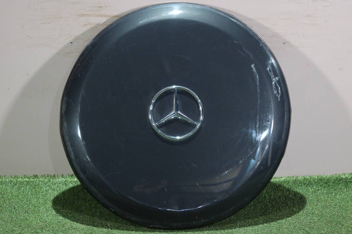 〈 быстрая доставка  возможно 〉 Mercedes-Benz  W463 G класс   оригинальный   задняя сторона  шина  крышка  ...  запасная деталь  для   черный   для замены 