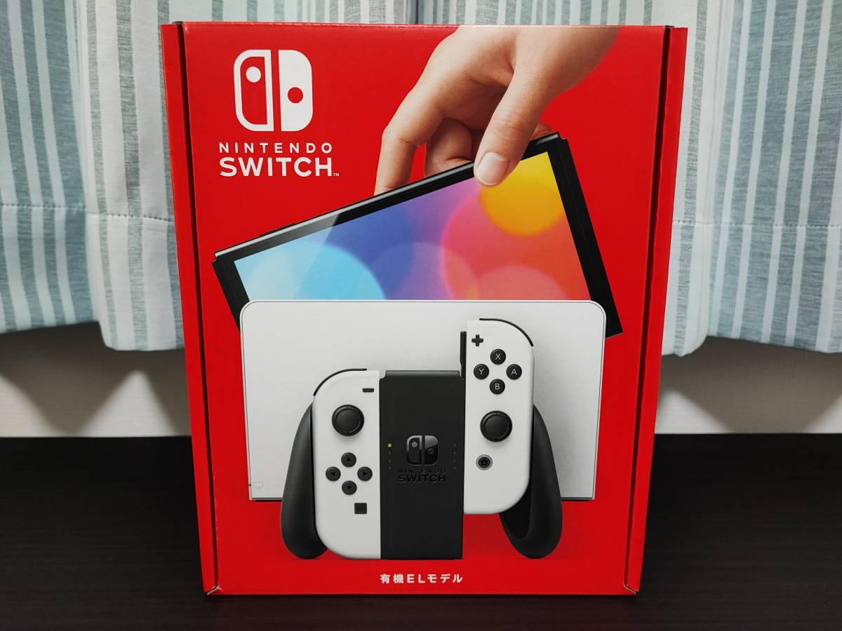 新しいスタイル 新品未開封 Switch本体有機EL JCネオン