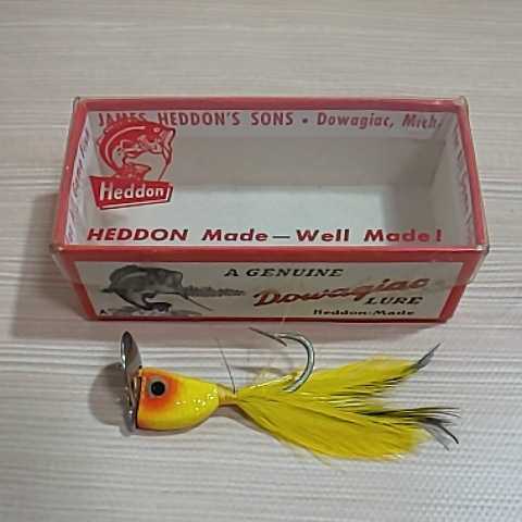  Heddon fi jet перо [Heddon]No.402 Y красный BOX редкость!