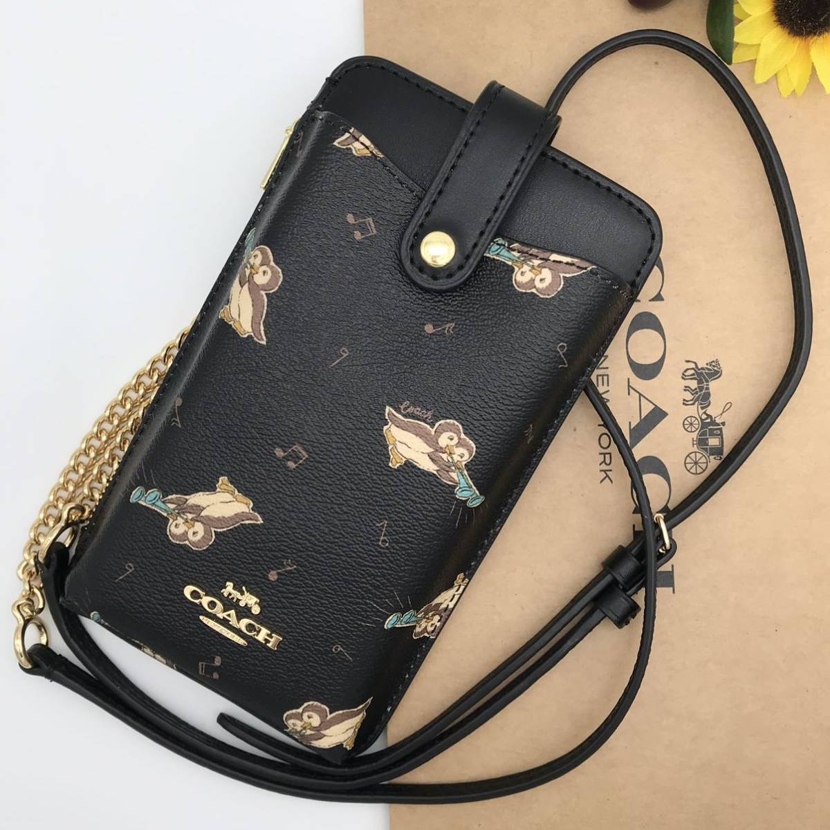 ヤフオク! - COACH スマホショルダー 大人気 フォーン クロス