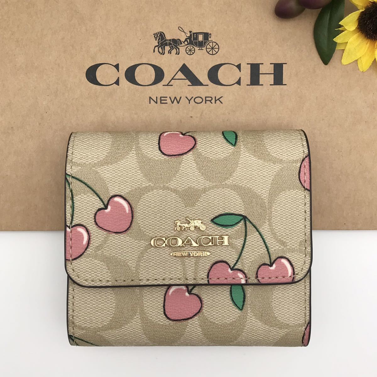 タグ付き新品☆COACH × mint＋serf ビルフォールドウォレット