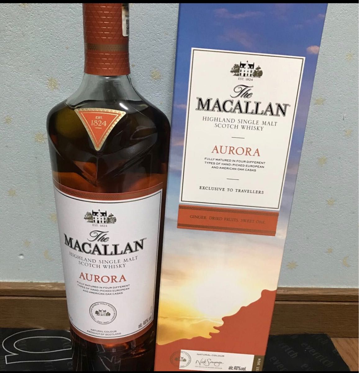 人気急上昇】 The ダブルカスク Macallan Aurora マッカラン 12年