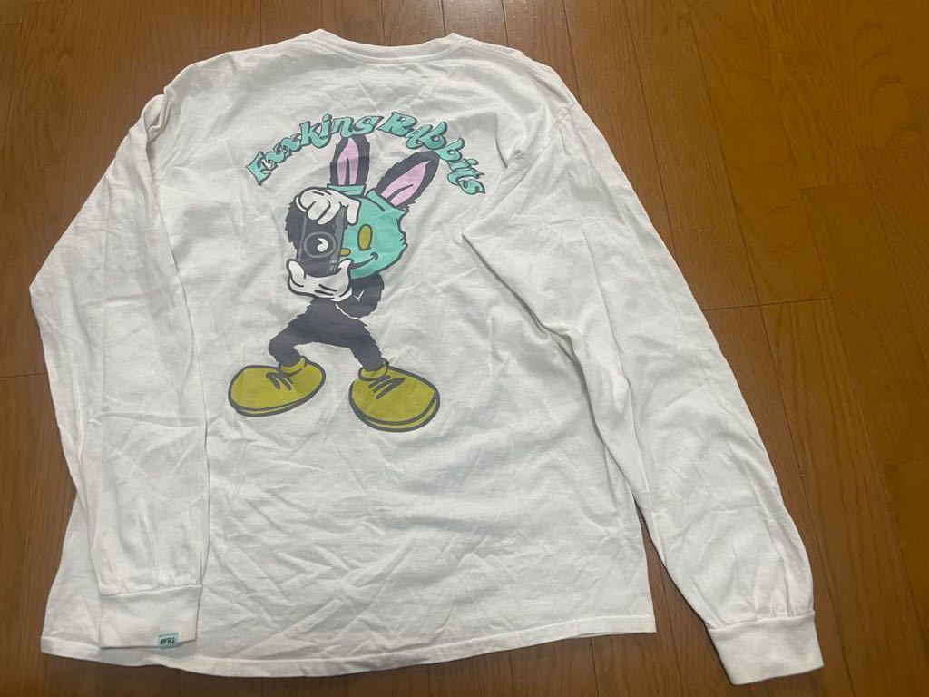 FR2 FXXKING RABBITS エフアールツー 長袖Tシャツ　ロンT Tシャツ 兎 ファッキンラビット　M_画像4