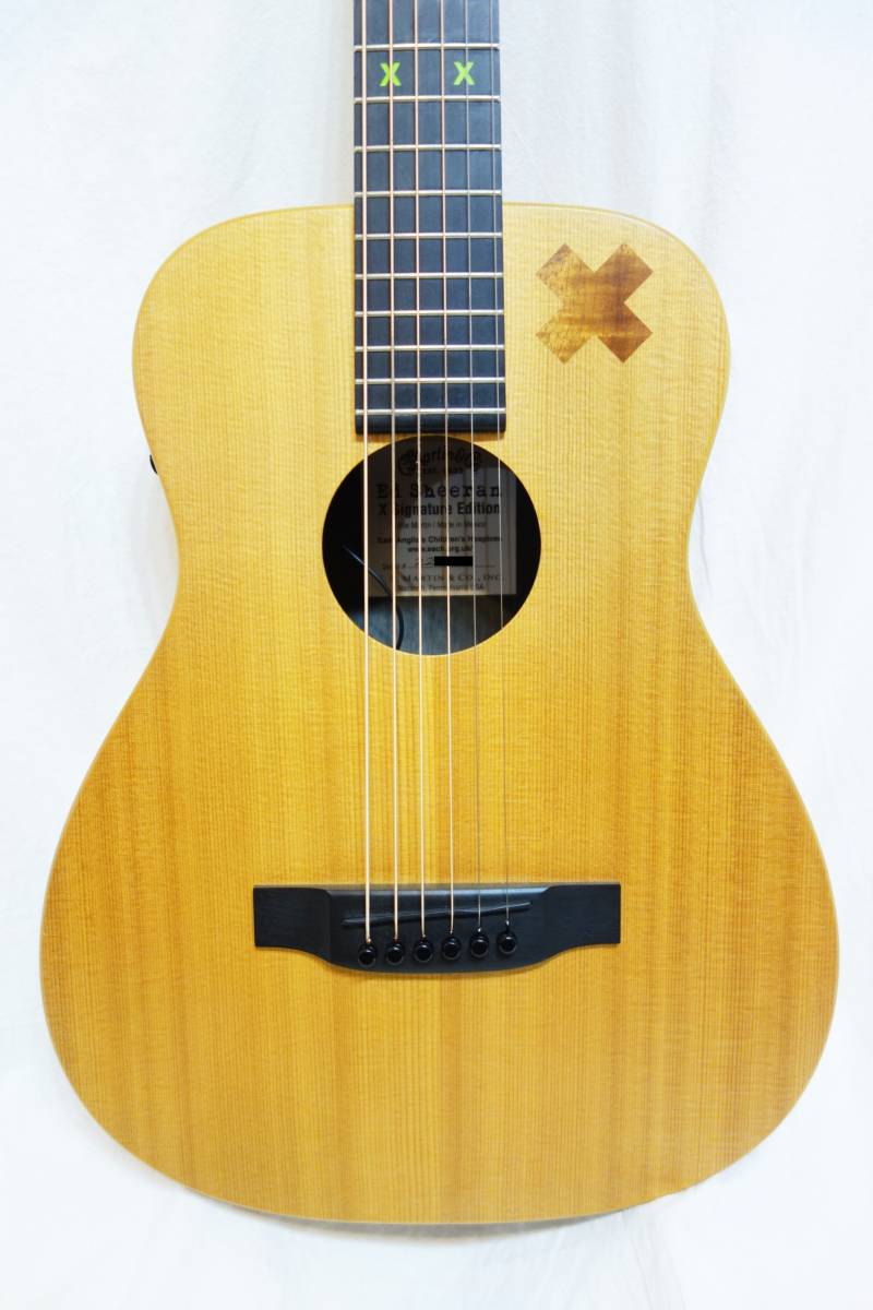 ★レア！Martin エドシーランモデル 2「LX1E」エレアコ Ed Sheeran II「X」 美品 D-2217_画像1