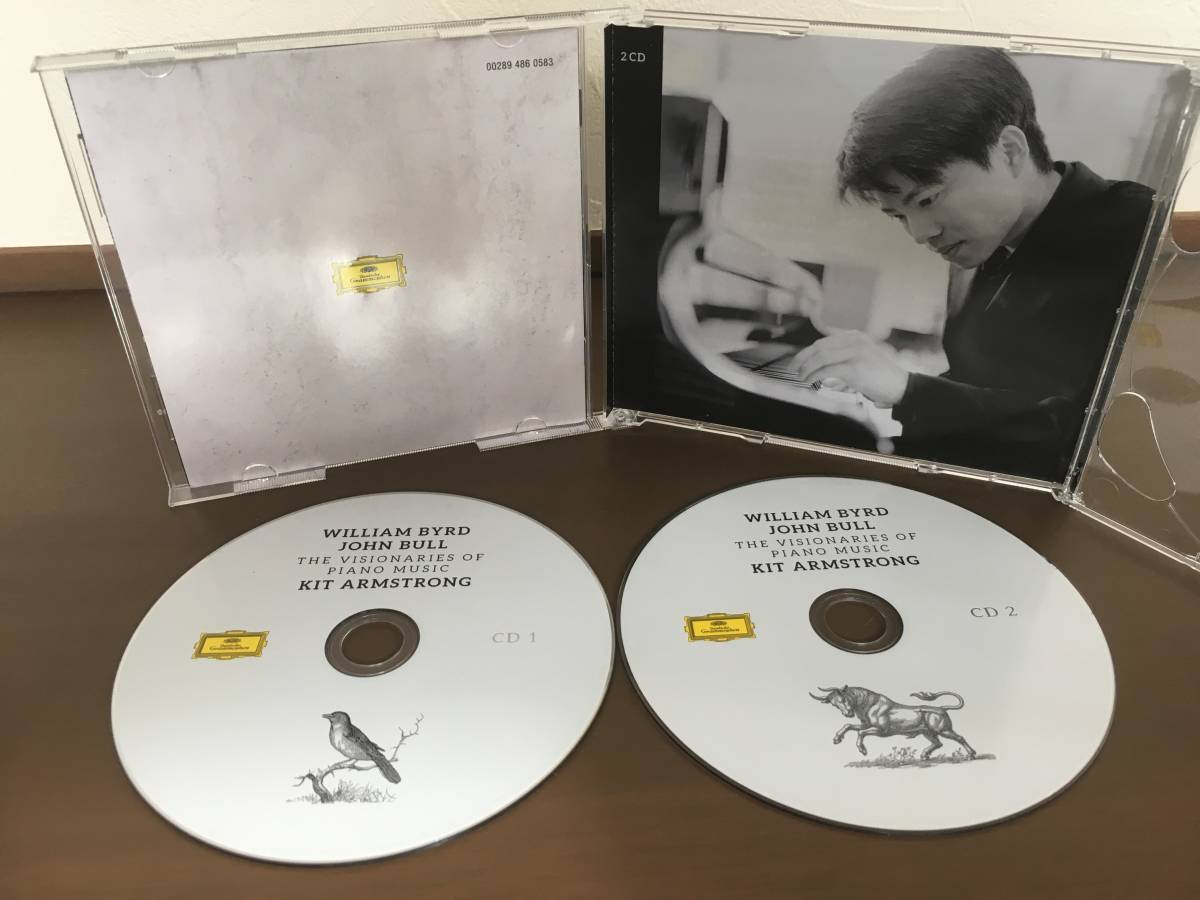 2CD/WILLIAM BYRD・JOHN BULL　THE VISIONARIES OF PIANO MUSIC　KIT ARMSTRONG/【J16】 /中古_画像4