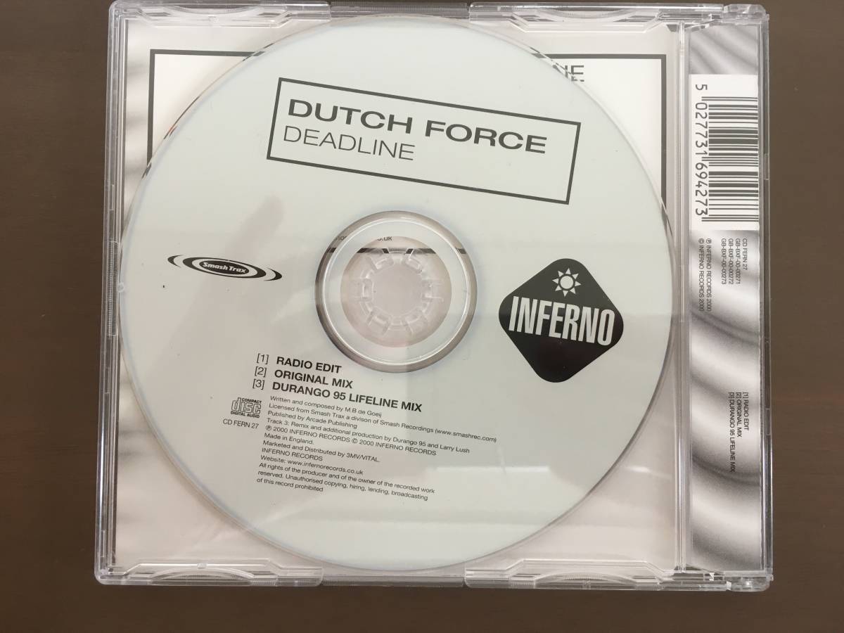 CD/DUTCH FORCE DEADLINE/【J16】 /中古の画像2