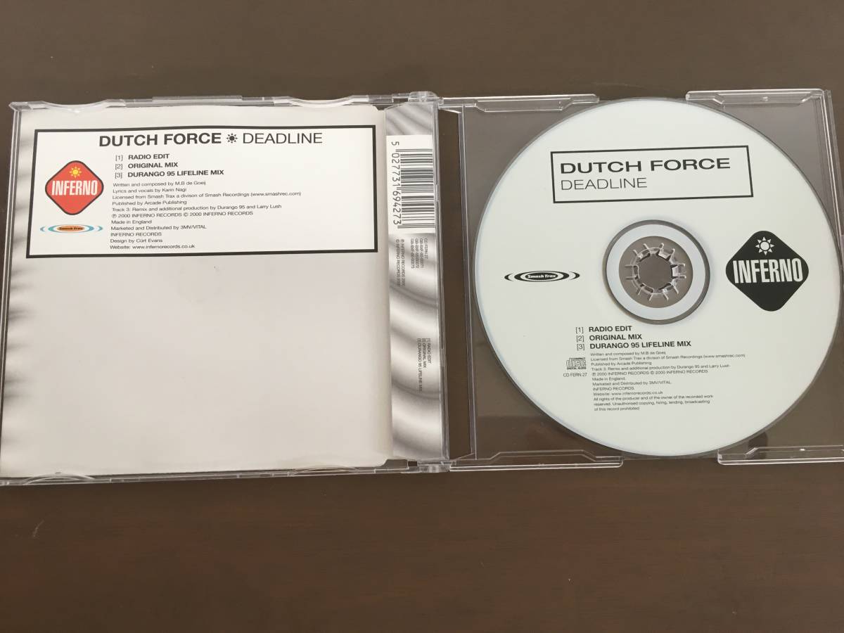 CD/DUTCH FORCE DEADLINE/【J16】 /中古の画像4