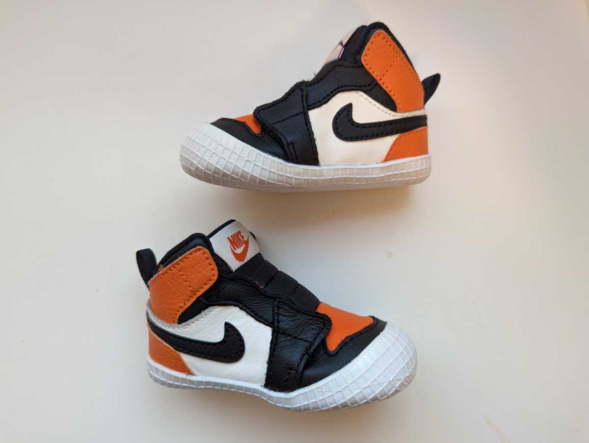 ナイキ Nike Jordan 1 Crib Bootie 10cm 中古美品　エアジョーダン AT3745-108_画像2