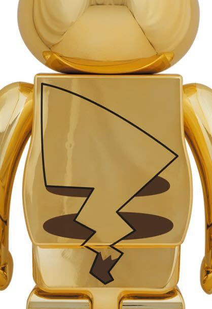 ピカチュウ GOLD CHROME Ver. ベアブリック/BE@RBRICK 1000