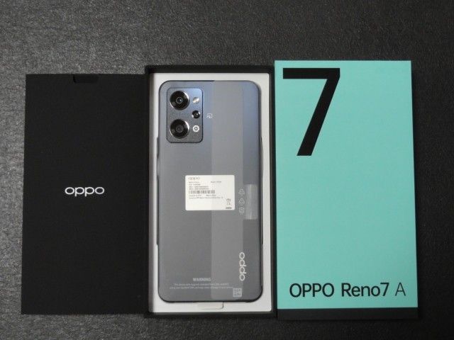 OPPO Reno7 A スターリーブラック 128 GB UQ mobile