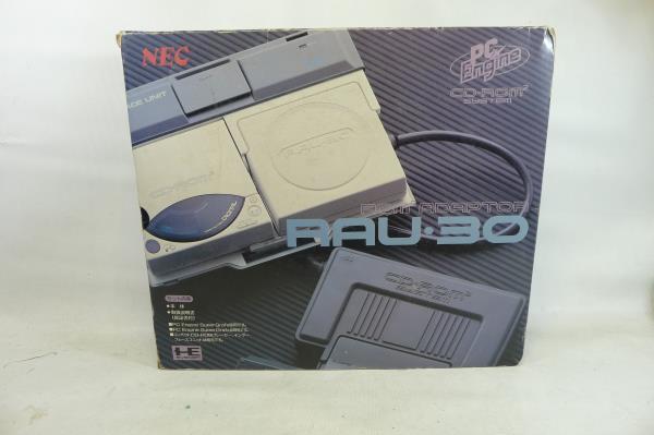 ΨPCE PC Engine ROM2 ADAPTOR RAU-30 NEC 日本電気 箱説付 ΨPCE PC Engine ROM2 ADAPTOR RAU-30 NEC 日本電気 箱説付