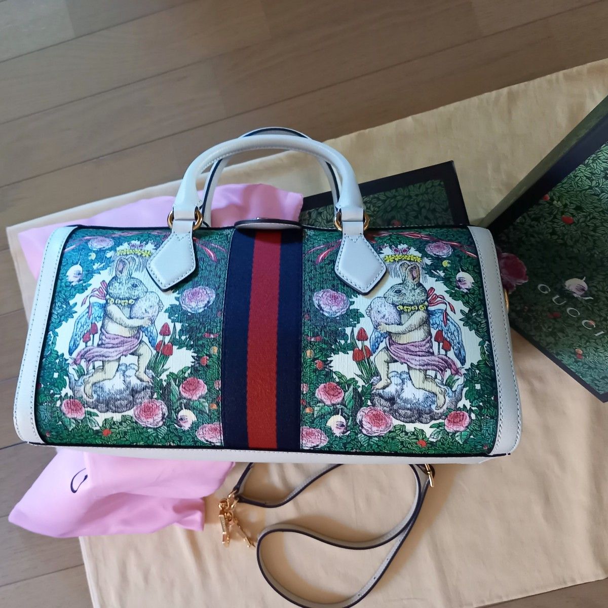 レア　極美品　グッチ　GUCCI　ヒグチユウコ　限定バッグ