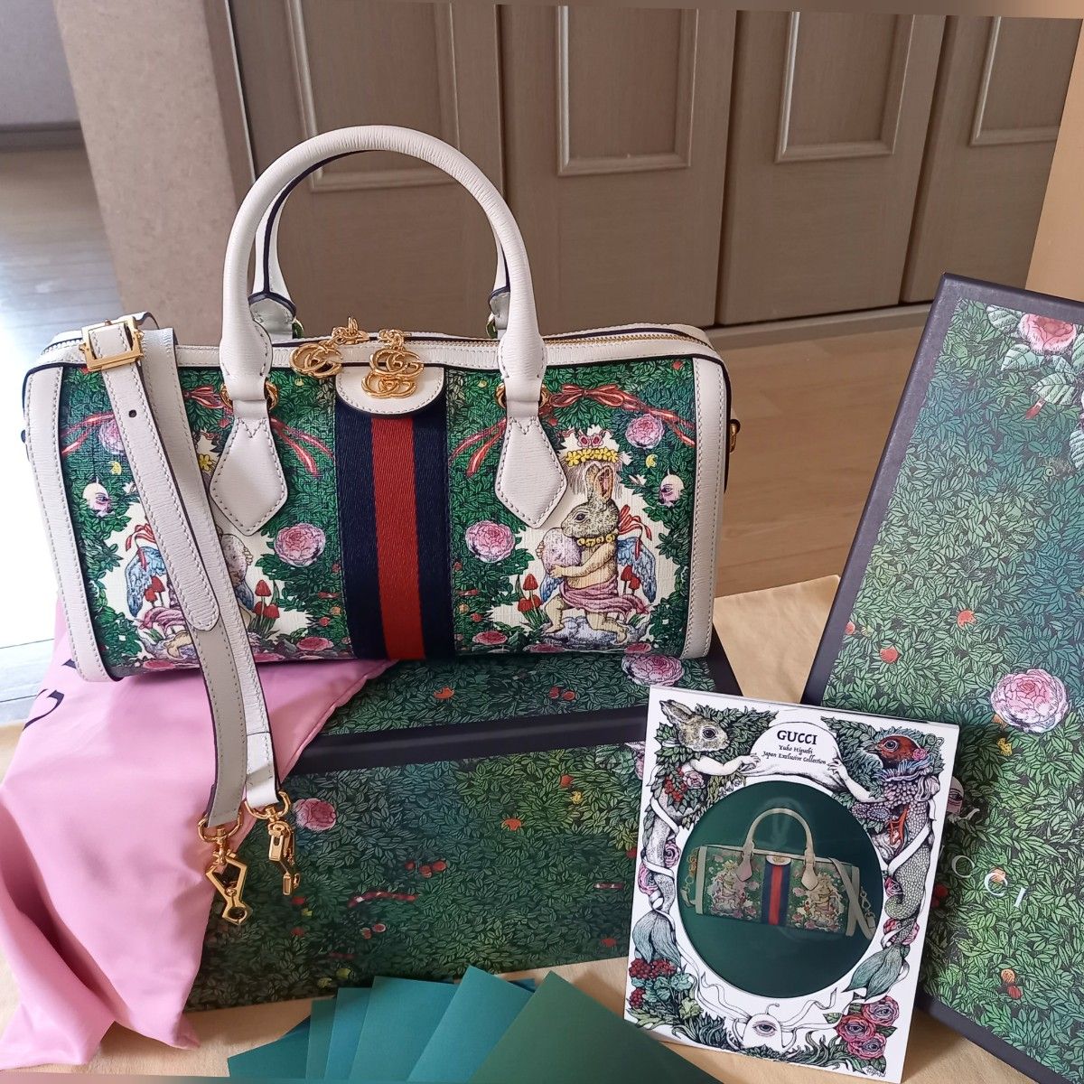 レア　極美品　グッチ　GUCCI　ヒグチユウコ　限定バッグ