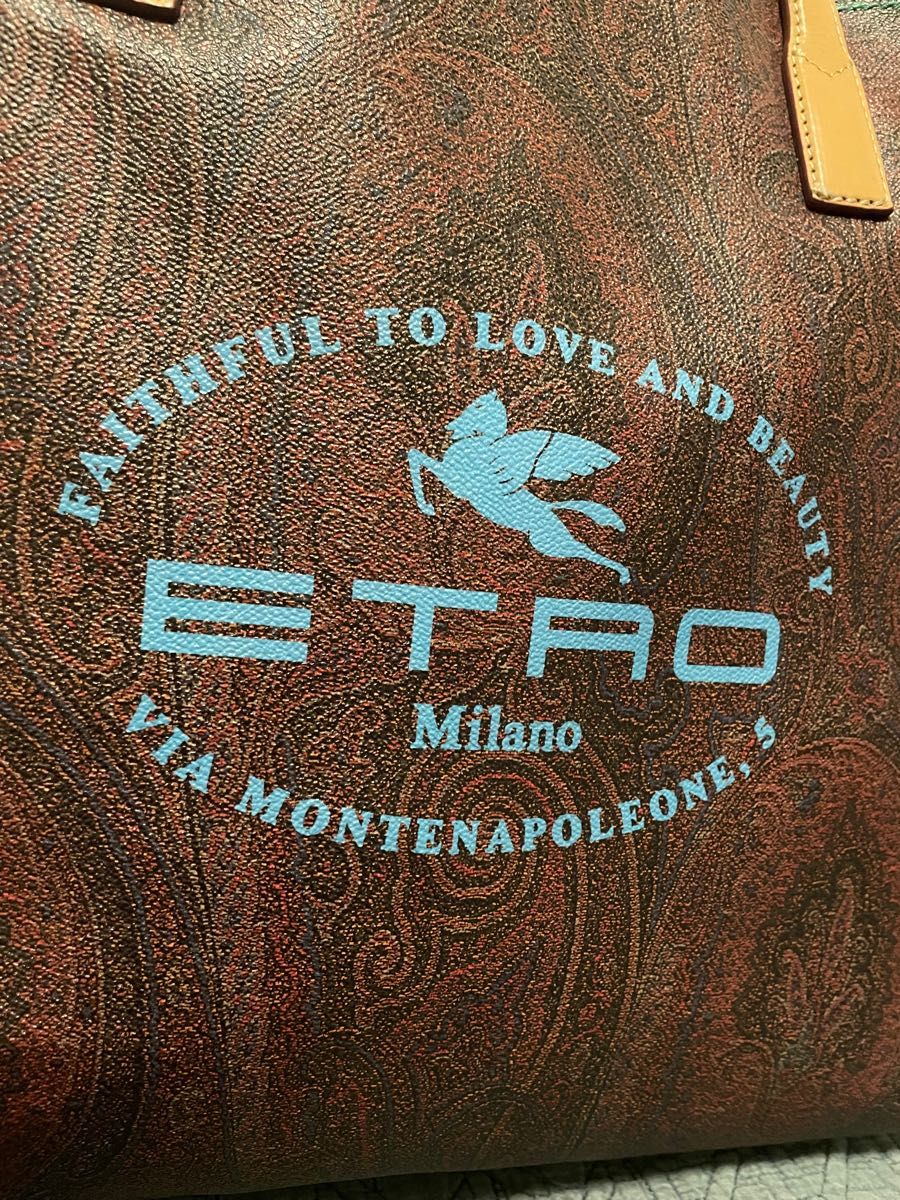 22SS ETRO ランウェイコレクション　トートバッグ