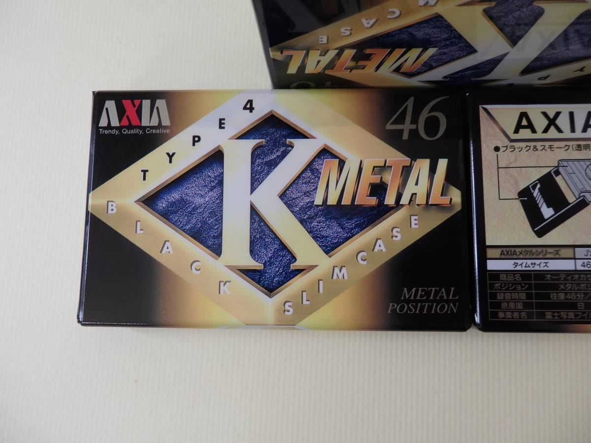 新品メタルカセットテープ AXIA K METAL 54 19本ほか - dannyrecords 