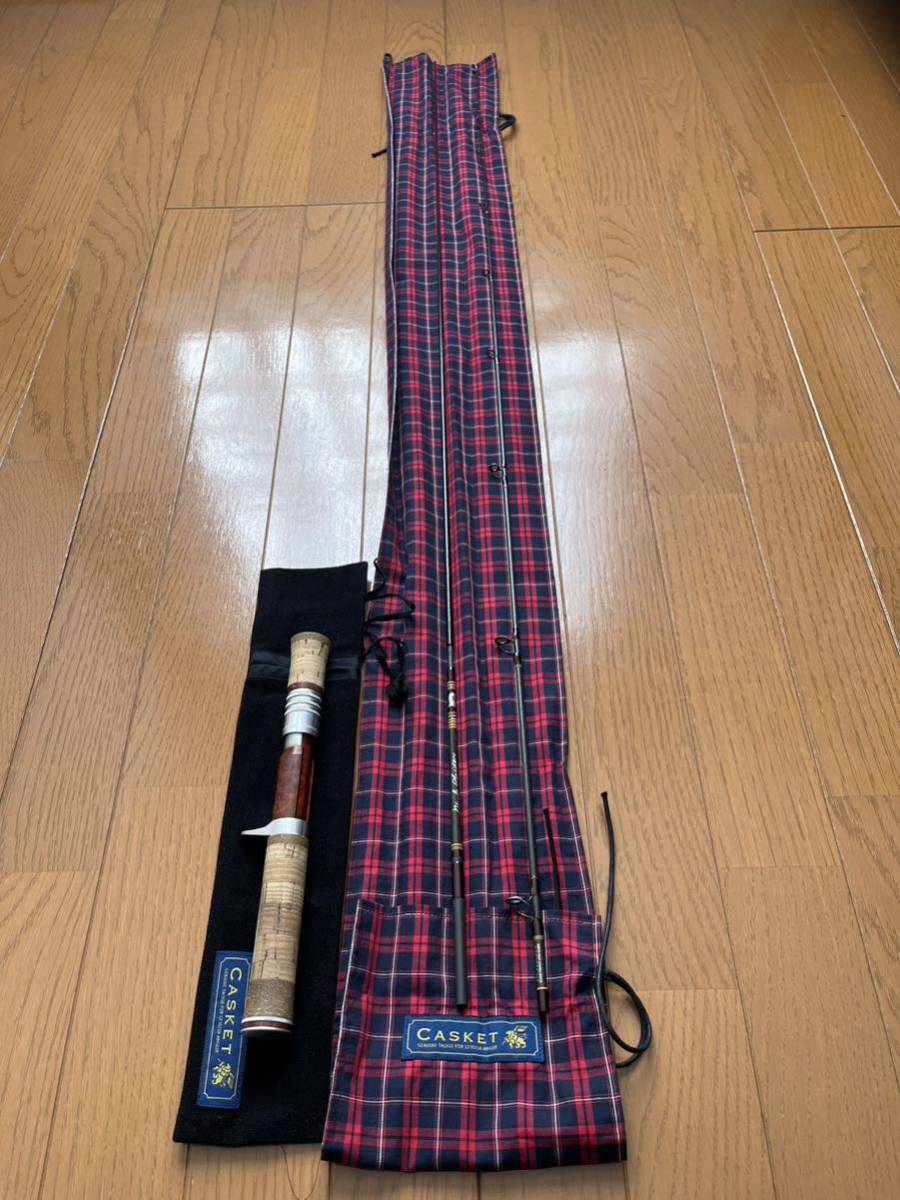 国内発送】 カスケット 花梨瘤紅 ボロンハンドル マークスパイダー