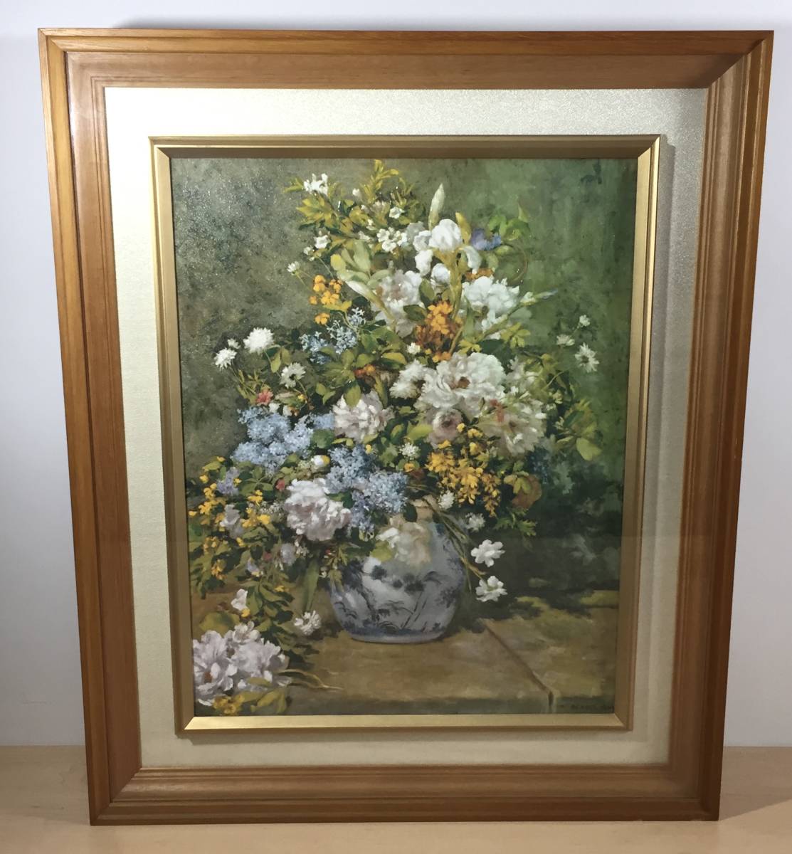 作品 オーギュスト ルノワール F6号 複製画 春の花束 1866 A RENOIR