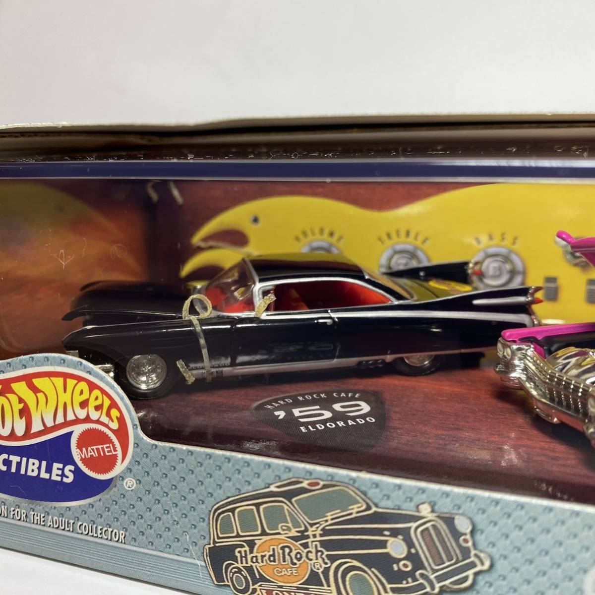 COLLECTIBLES Hot Wheels 1/64 HARD ROCK CAFE CADILLAC ハードロックカフェ キャデラック　ジャンク品