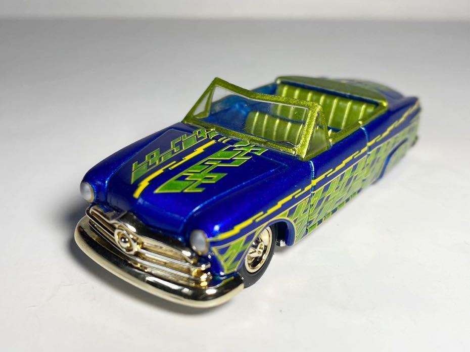 Racing Champions ‘50 Ford Convertible LOWRIDER 1:64 フォード シューボックス ローライダー_画像4