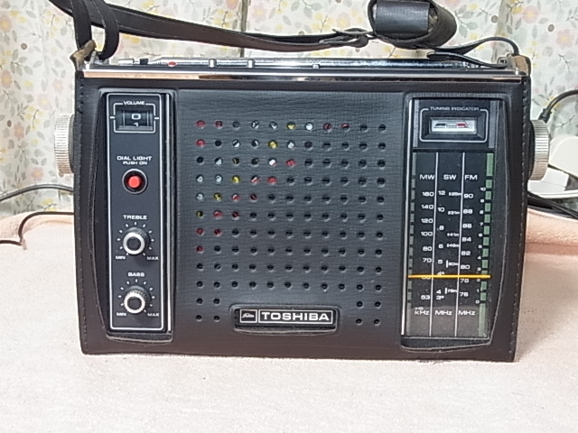 TOSHIBA 東芝 【RP-750FT】 通電確認 ラジオ受信 管理 22110517