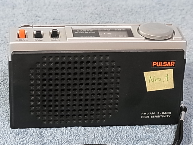 SANYO 【RP5160】 通電確認を行い ラジオ受信します ジャンク扱い 管理 22110585
