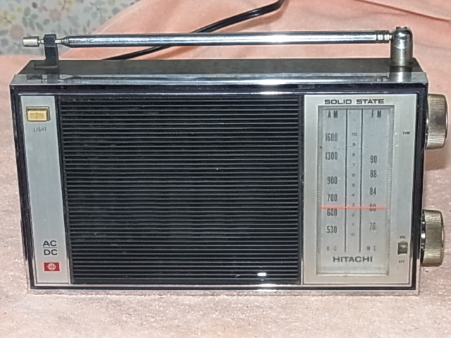 日立 HITACHI 【KH-1035】 電源は入ります ラジオ受信します 分解・整備・調整済、クリーニング済み 管理221105251