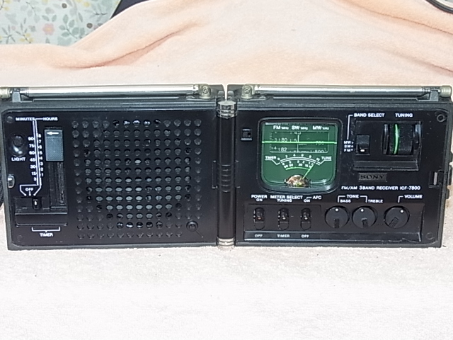 ♪SONY 【ICF-7800】 愛称は「ニュースキャスター」 高感度 分解 ♪SONY 【ICF-7800】 愛称は「ニュースキャスター」 高感度 分解
