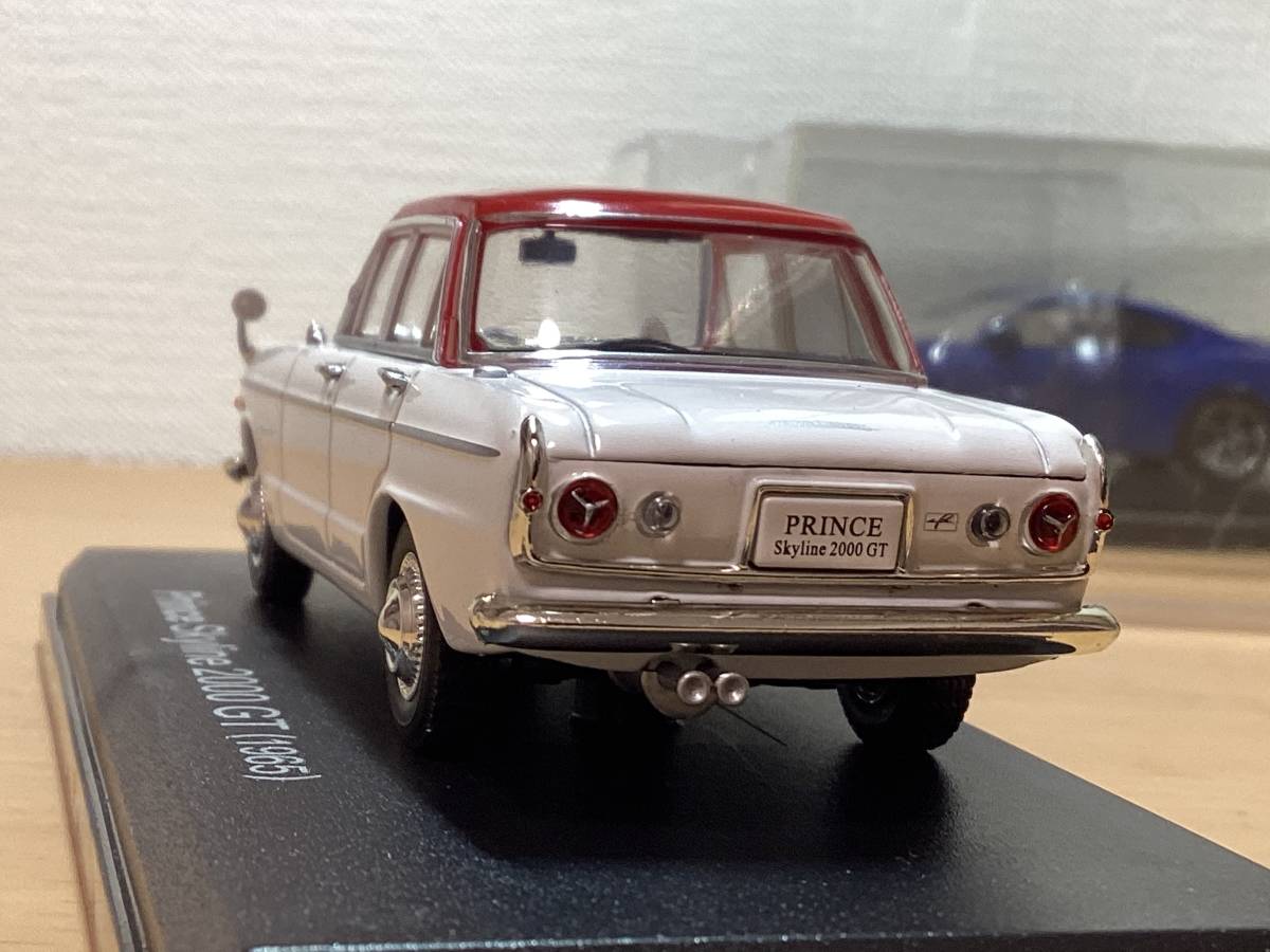 国産名車　　コレクション 1/43 日産　プリンス　スカイライン　2000GT 1965 定形外350円　_画像4